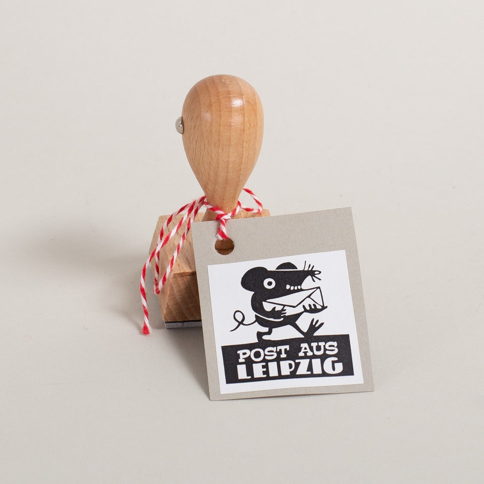 Alinea Stempel Maus mit Brief Post aus Leipzig – Stempel