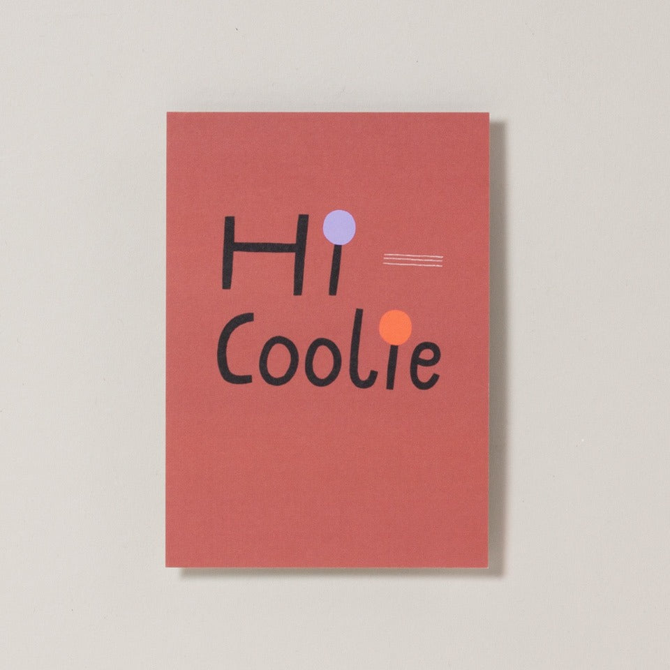 Anna Katharina Jansen Postkarte Hi Coolie – Postkarten