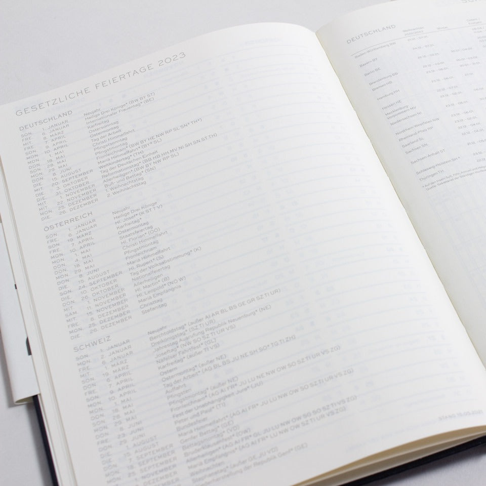 Leuchtturm Wochenkalender 2026 Hardcover – Wochenkalender