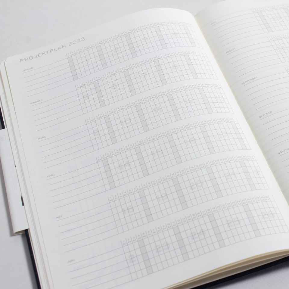 Leuchtturm Wochenkalender und Notizbuch 2026 liniert Hardcover – Wochenkalender