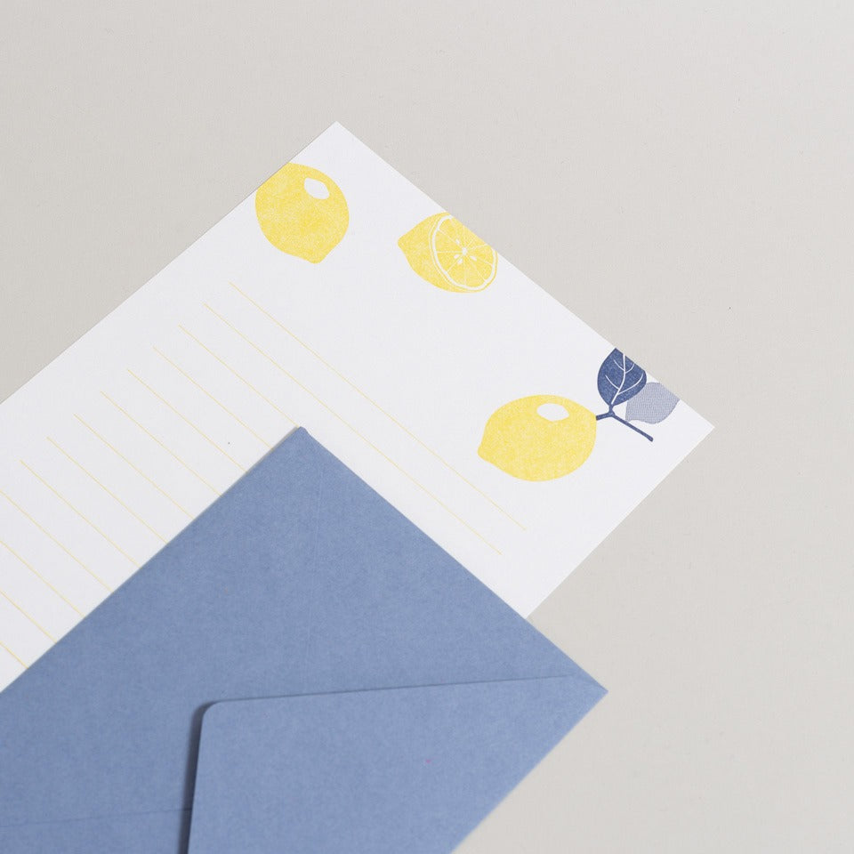 Midori Briefpapierset Letterpress – Briefpapier & Umschläge