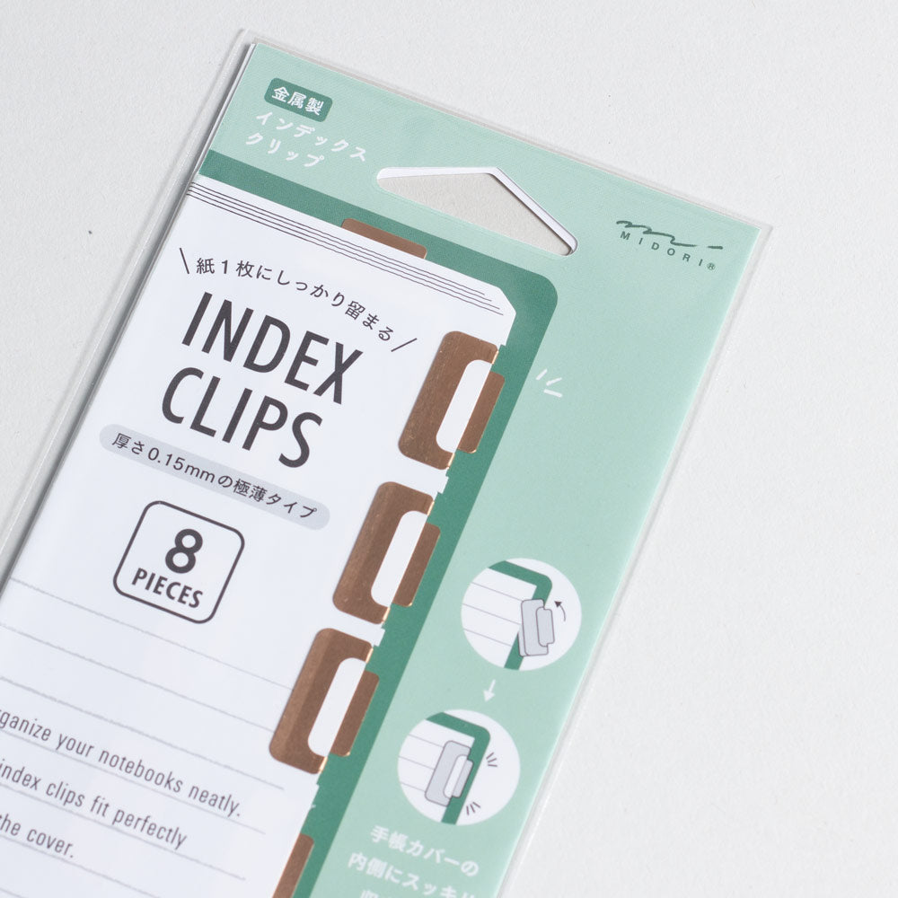 Midori Index Clips – Clips / Klammern