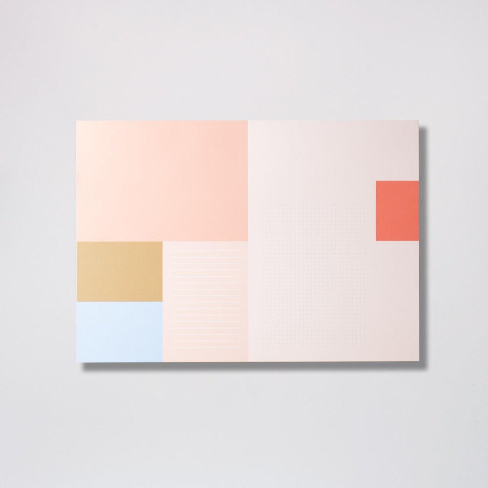 Studio Sandrine Schreibtischunterlage Color Block A3 – Blöcke
