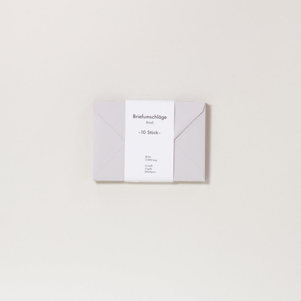 Carta Pura C6 Umschläge 10er Set Rivoli – Briefpapier & Umschläge