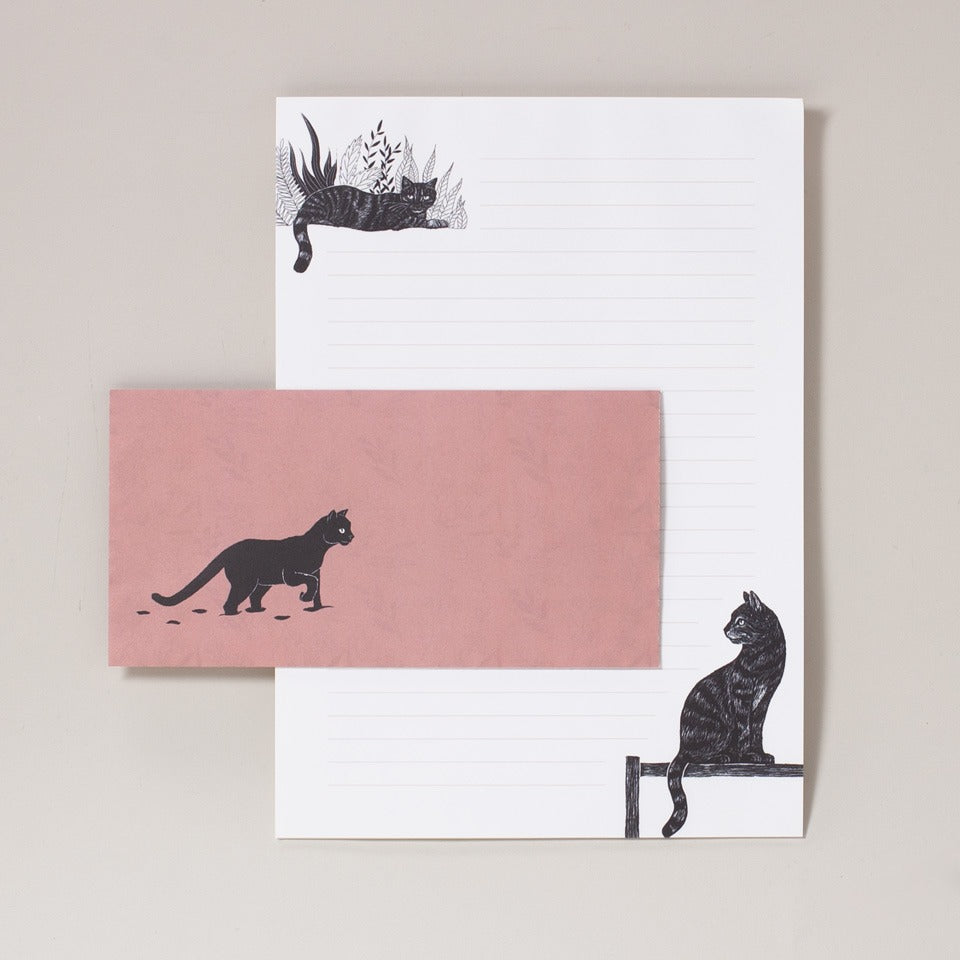 Katja Rub Briefpapierset Katzen – Briefpapier & Umschläge