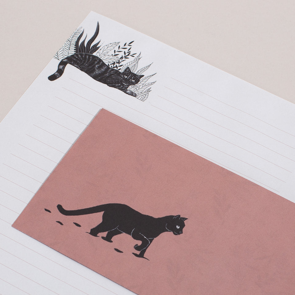 Katja Rub Briefpapierset Katzen – Briefpapier & Umschläge