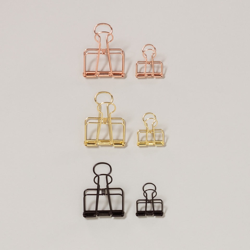 Outline Clips - schwarz