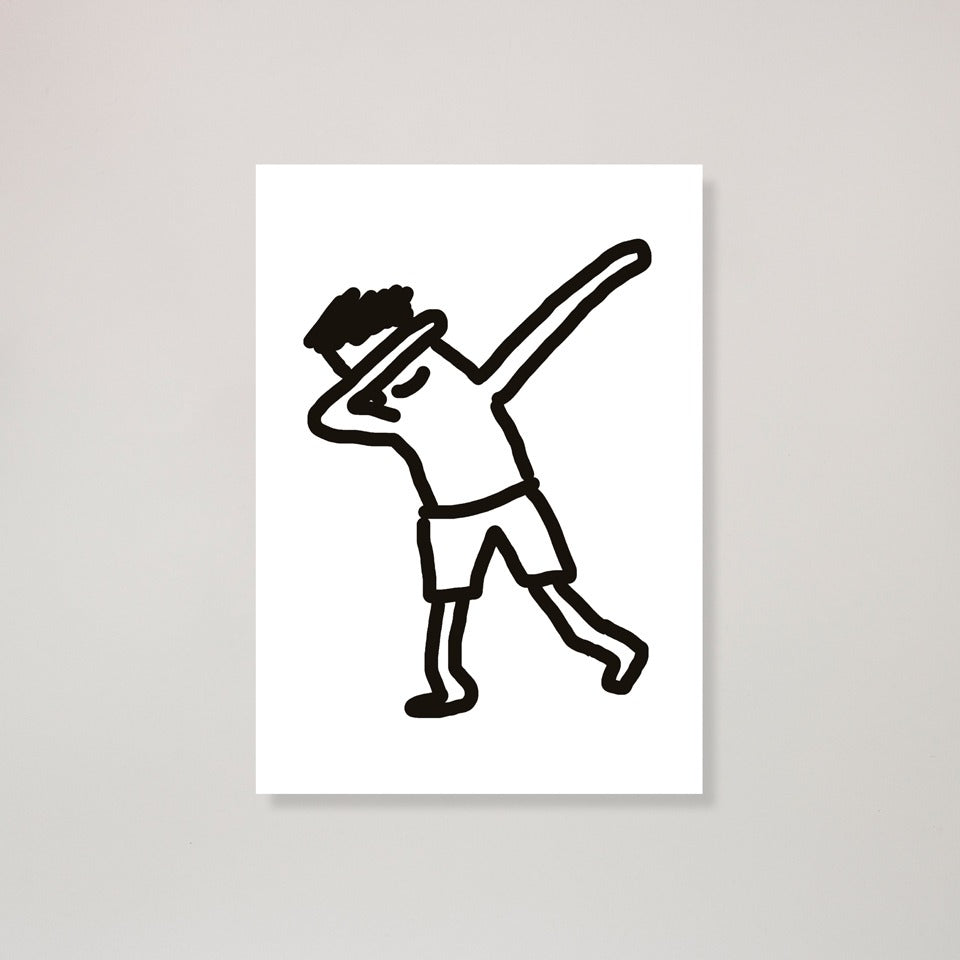 Squizzy P Postkarte Dab – Postkarten