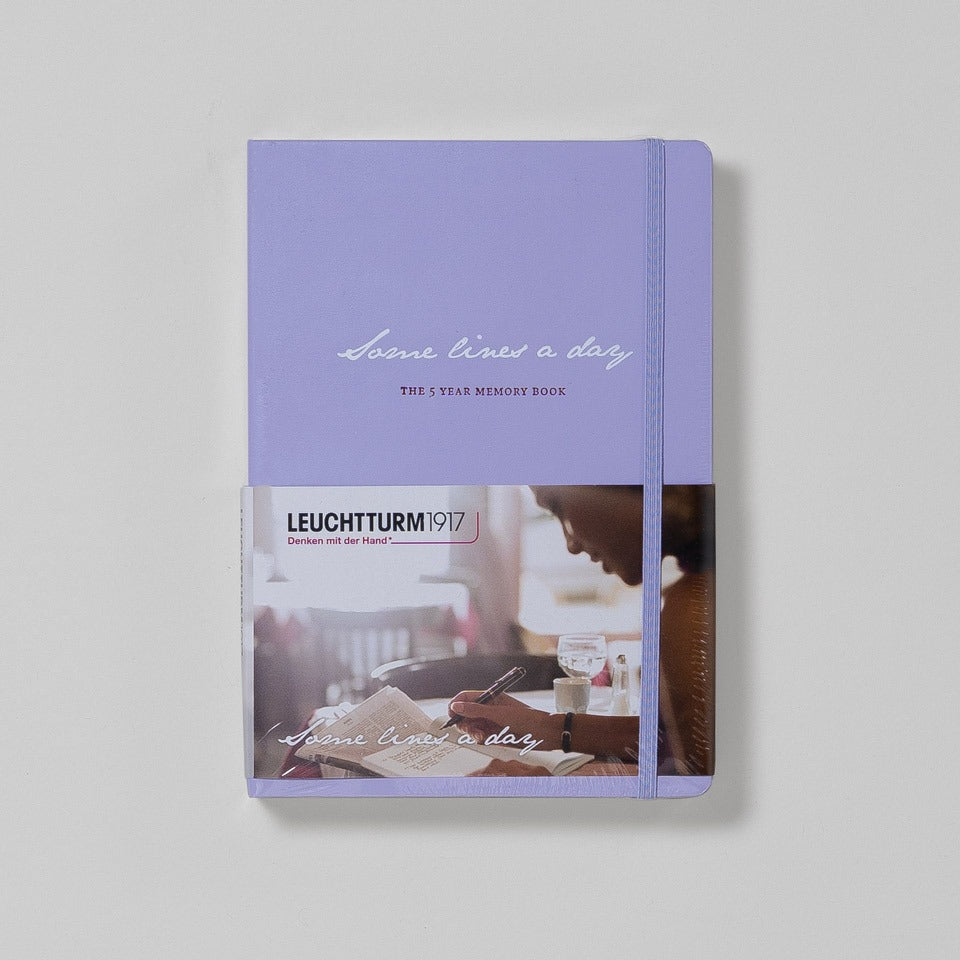 Leuchtturm Fünfjahresbuch Some Lines A Day – undatierter Kalender