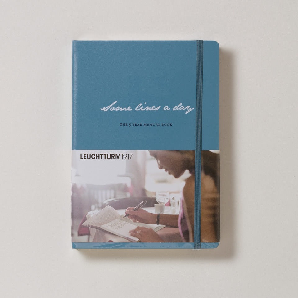 Leuchtturm Fünfjahresbuch Some Lines A Day – undatierter Kalender