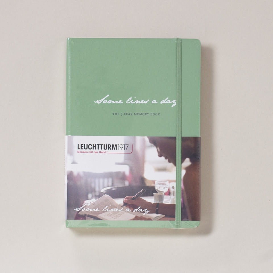 Leuchtturm Fünfjahresbuch Some Lines A Day – undatierter Kalender