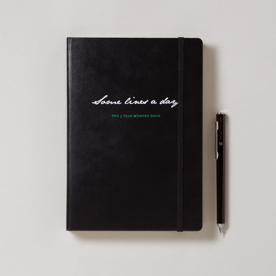 Leuchtturm Fünfjahresbuch Some Lines A Day – undatierter Kalender