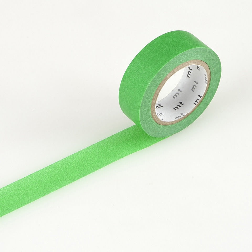 mt Masking Tape einfarbig in Green, Aufsicht #Farbe_Green