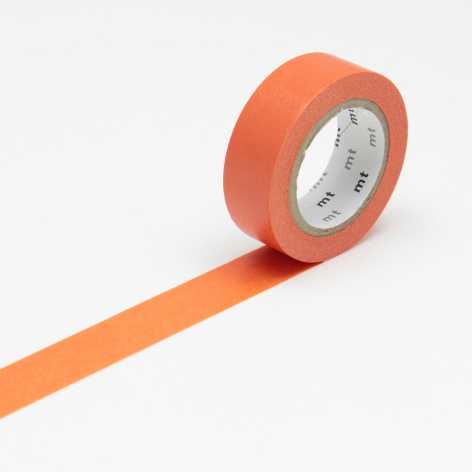 mt Masking Tape einfarbig in Ninjin, Aufsicht #Farbe_Ninjin
