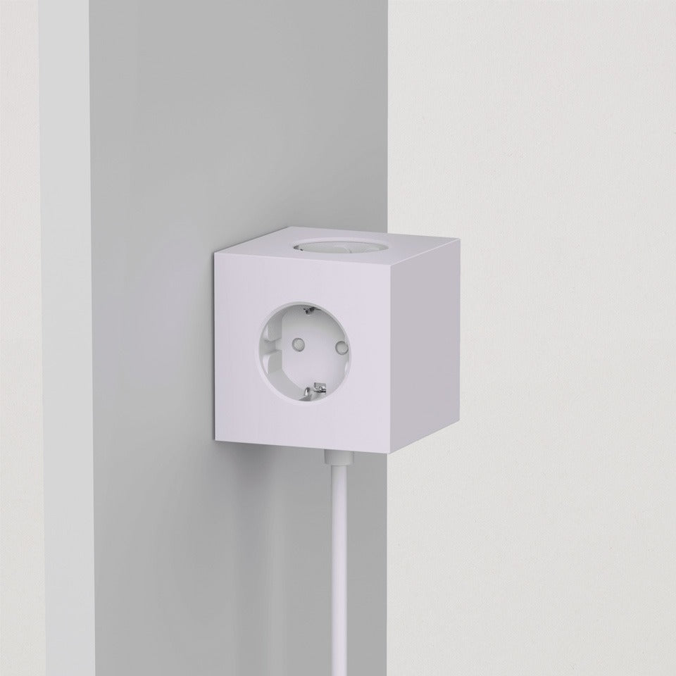 Avolt Square 1 Mehrfachsteckdose gotland gray – Steckdosen