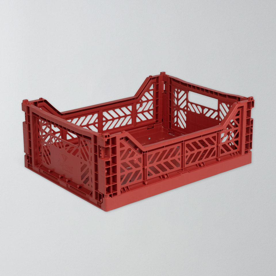Aykasa Klappkiste midi in Tile Red, Aufsicht #Farbe_Tile Red