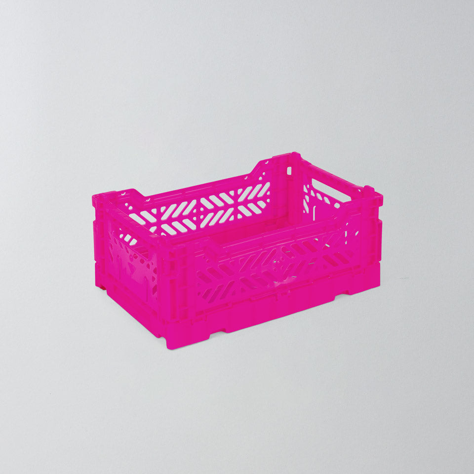 Aykasa Klappkiste mini in Neon Pink, Aufsicht #Farbe_Neon Pink