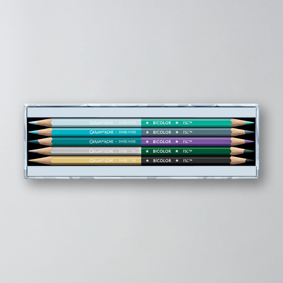 Caran d’Ache Buntstifte Paul Smith Set Bicolor – Buntstifte
