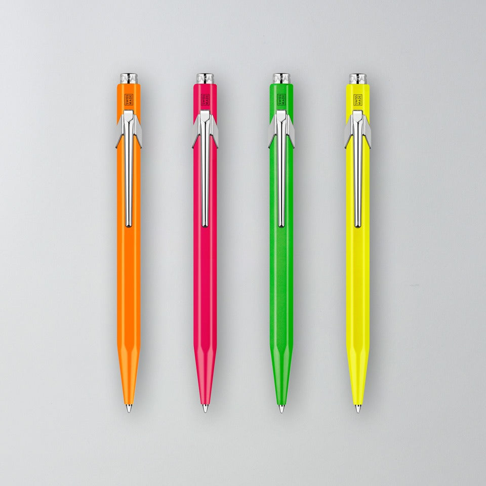 Caran d’Ache Kugelschreiber Fluo 849 mit Etui – Kugelschreiber