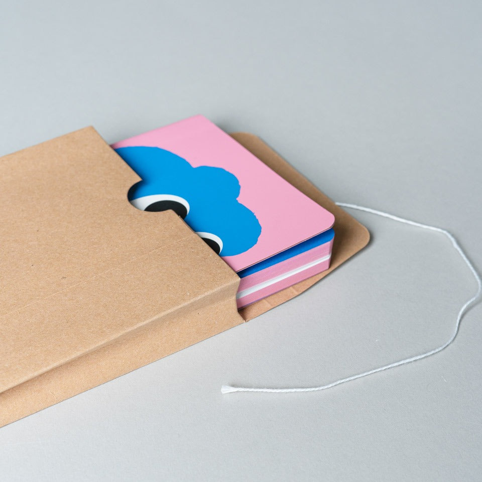 Eisenhauer Fadenverschluss Umschlag braun – Briefpapier & Umschläge