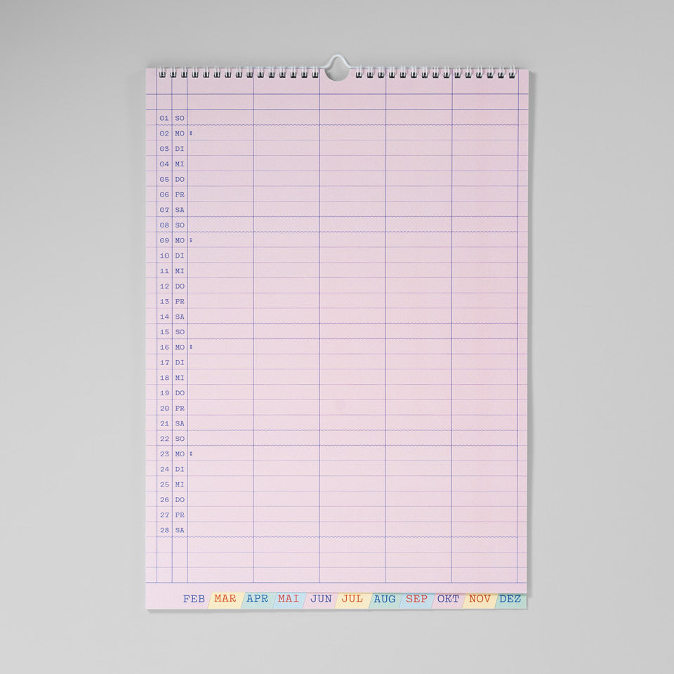 Eisenhauer Familienkalender 2026 A3 – Familienkalender