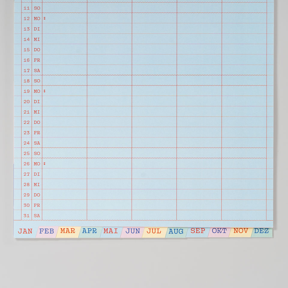 Eisenhauer Familienkalender 2026 A3 – Familienkalender