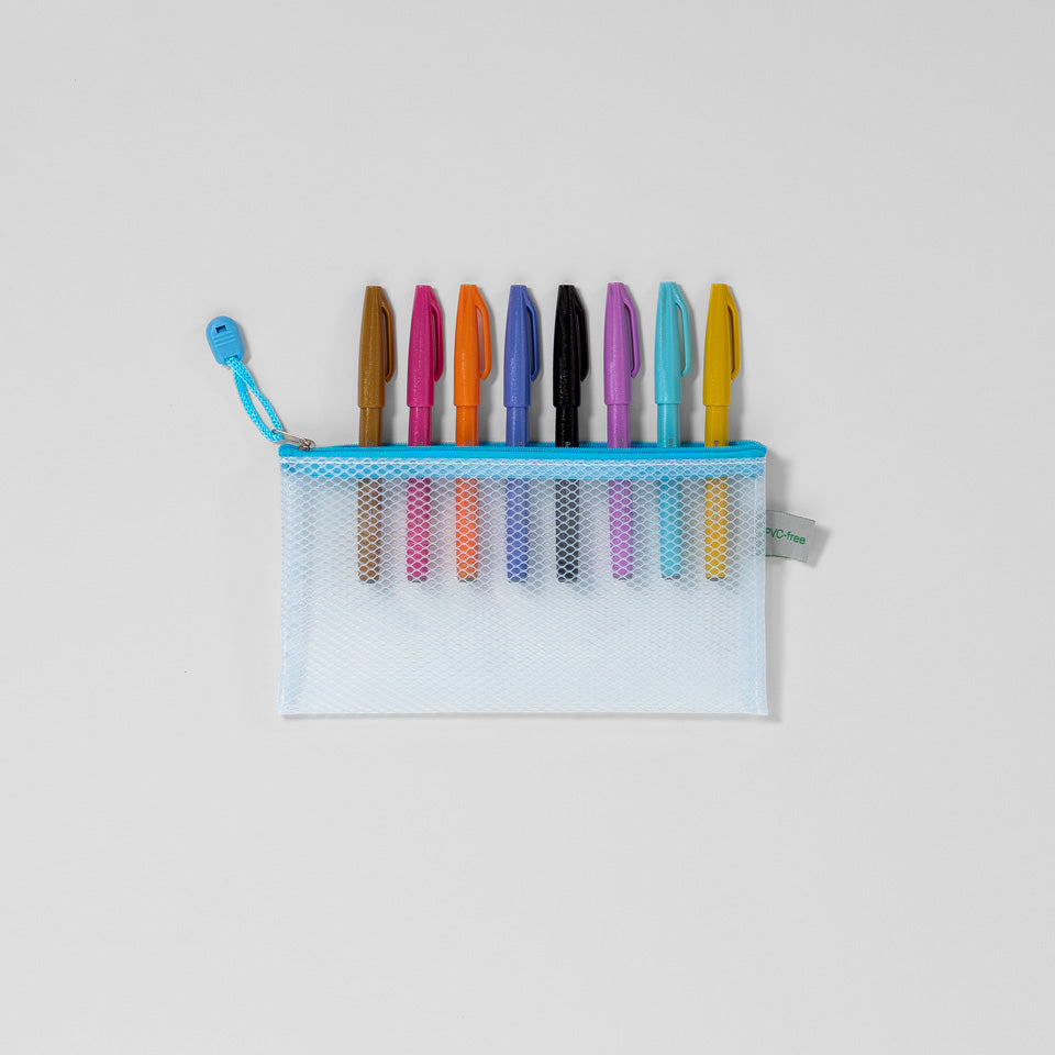 FolderSys Mesh Bag Candy länglich – Mäppchen & Stiftetuis