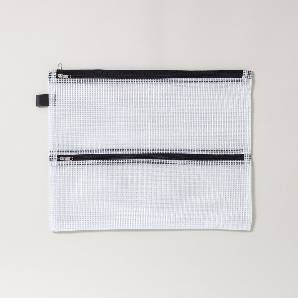 FolderSys Mesh Bag für A4 mit vier Fächern – Mäppchen & Stiftetuis