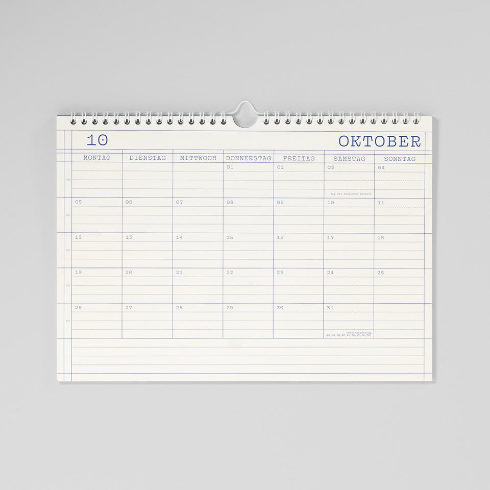Eisenhauer Monatskalender 2026 A4 B-Ware – Monatskalender