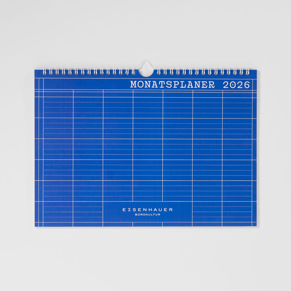 Eisenhauer Monatskalender 2026 A4 B-Ware – Monatskalender