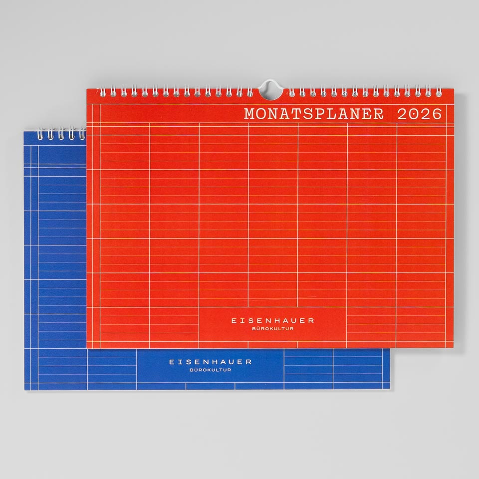 Eisenhauer Monatskalender 2026 A4 B-Ware – Monatskalender