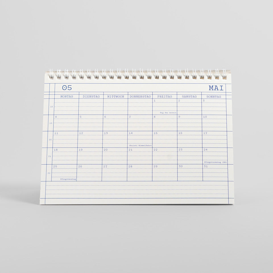 Eisenhauer Tischkalender A5 Monat 2026