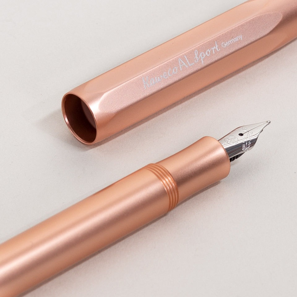 Kaweco Sport Füllhalter Aluminium Roségold – Füllfederhalter