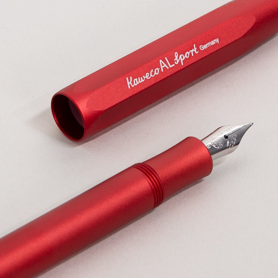 Kaweco Sport Füllhalter Aluminium Rot – Füllfederhalter