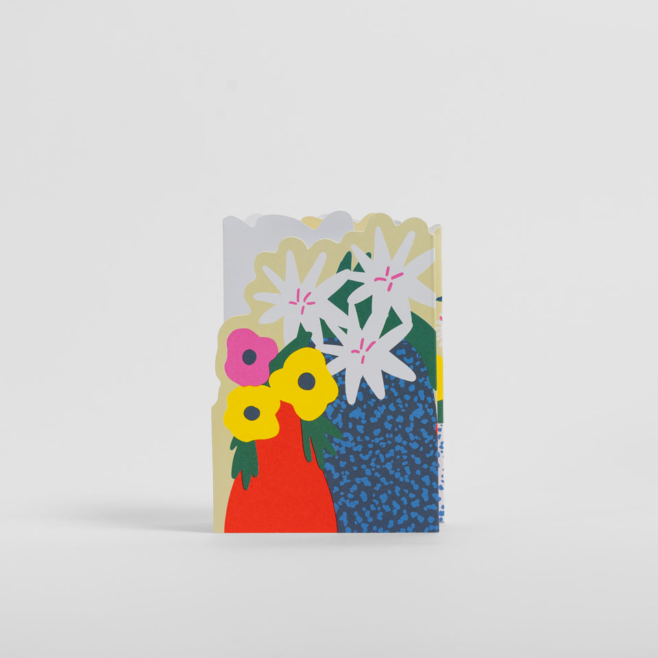 Lagom Faltkarte Blumen – Grußkarte