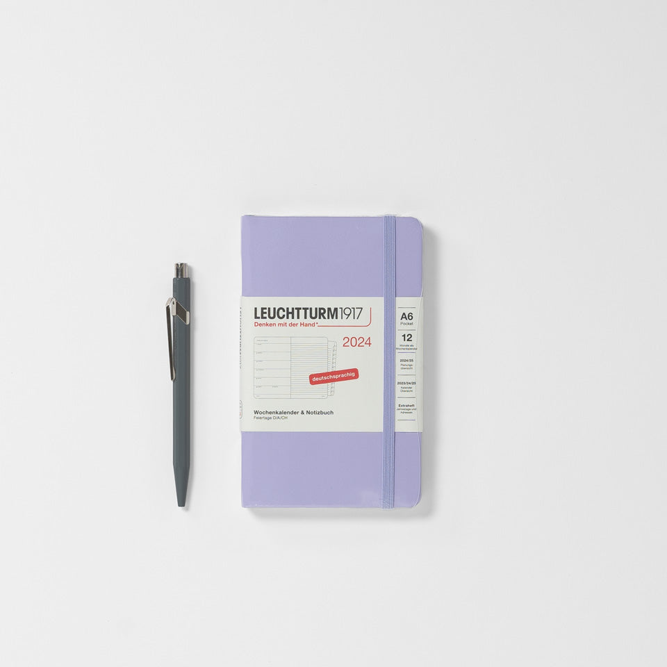 Wochenkalender und Notizbuch 2027 liniert / Hardcover