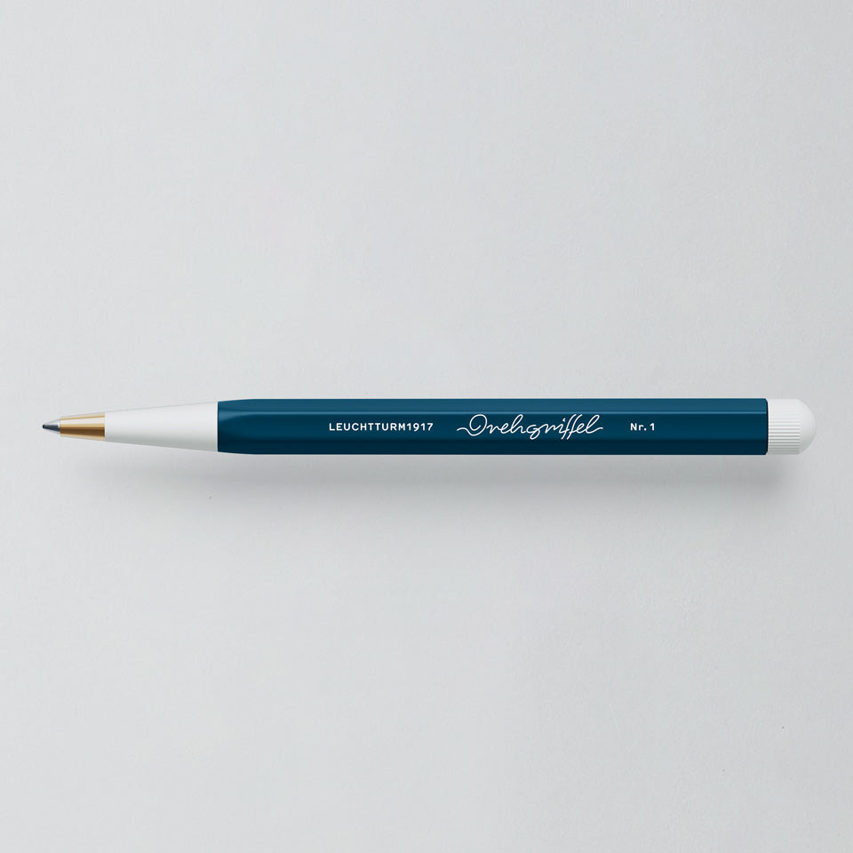 Leuchtturm Drehgriffel Gelschreiber in Deep Sea, Aufsicht #Farbe_Deep Sea