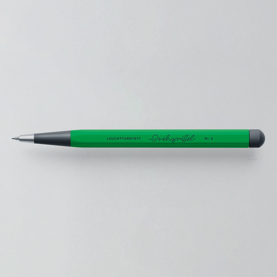Leuchtturm Drehgriffel Bleistift 0,7 mm in Spring Leaf, Aufsicht #Farbe_Spring Leaf