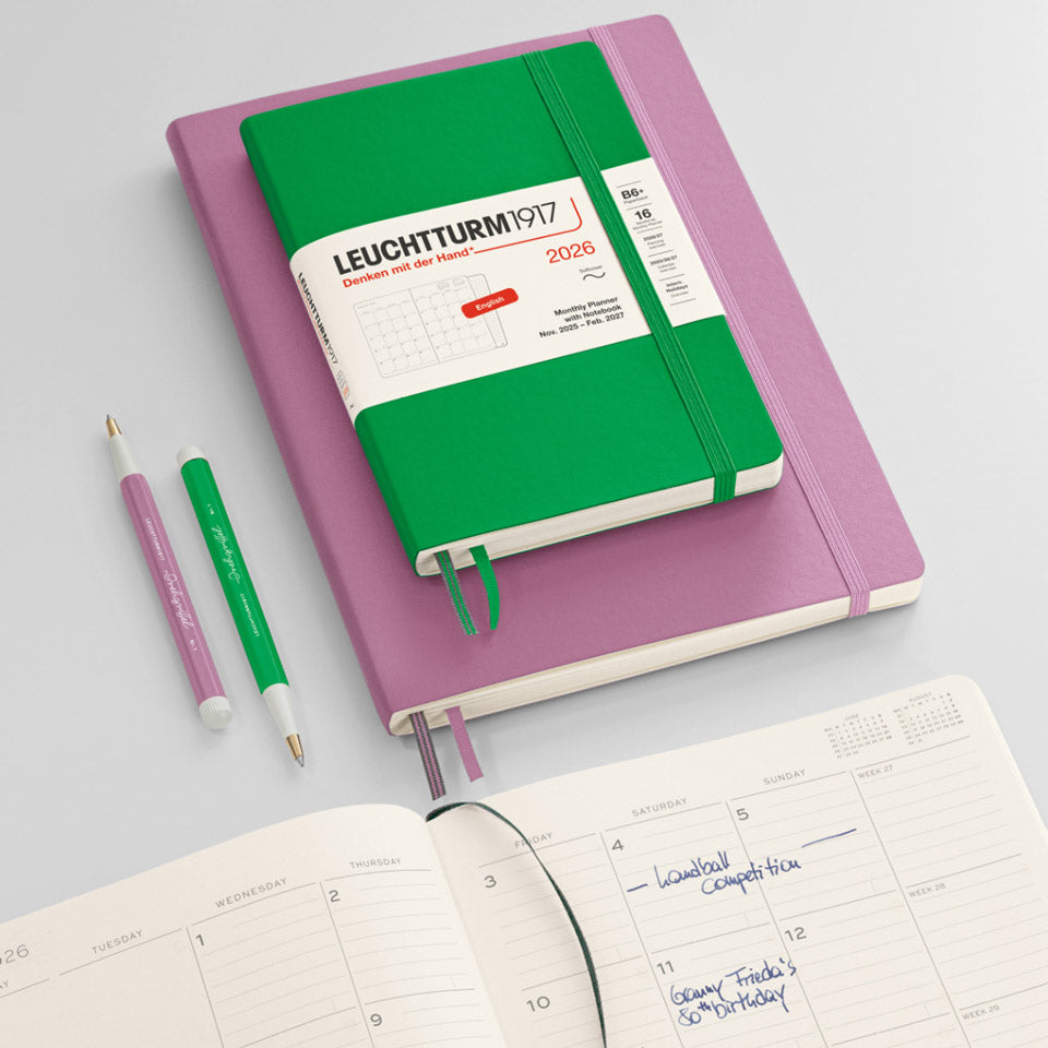 Leuchtturm Monatsplaner + Notizbuch 2026 16 Monate – Monatskalender