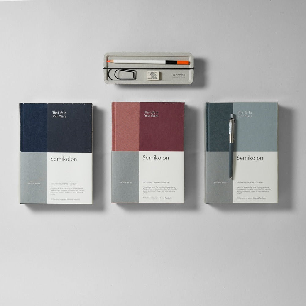 Semikolon Fünfjahresbuch The Life in Your Years – Undatierte Kalender
