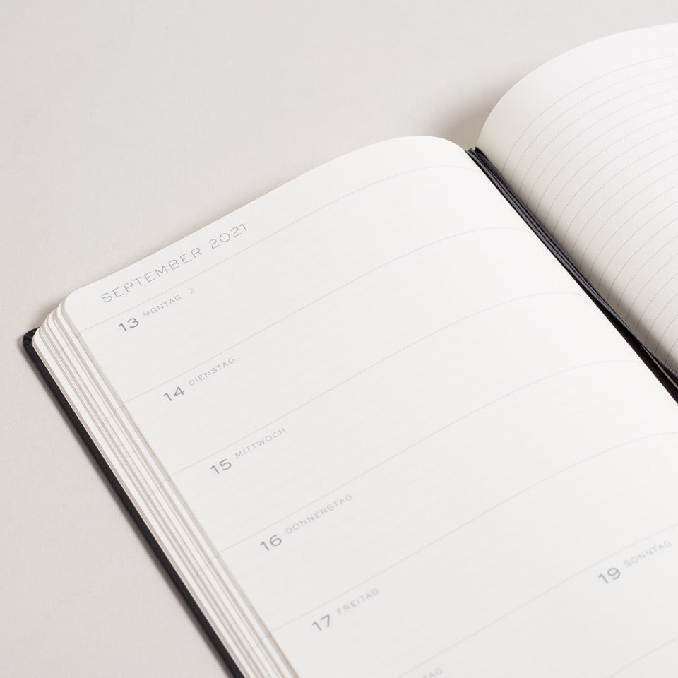 Leuchtturm Wochenkalender und Notizbuch 2026 gepunktet – Wochenkalender