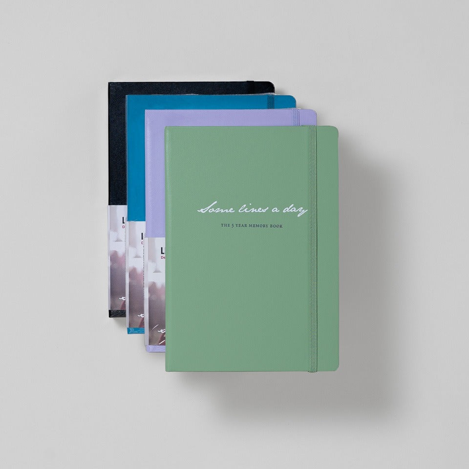 Leuchtturm Fünfjahresbuch Some Lines A Day – undatierter Kalender