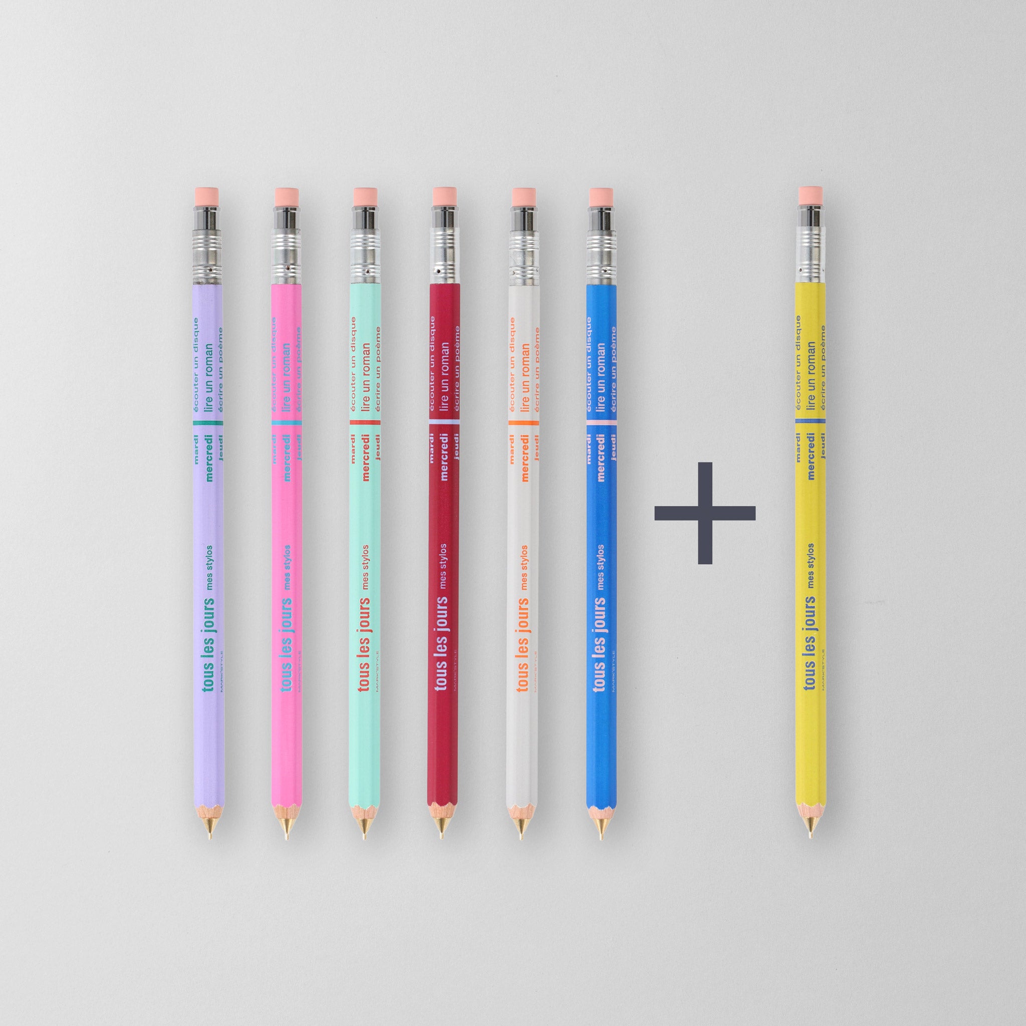 Druckbleistift »Tous les Jours« 7er-Set