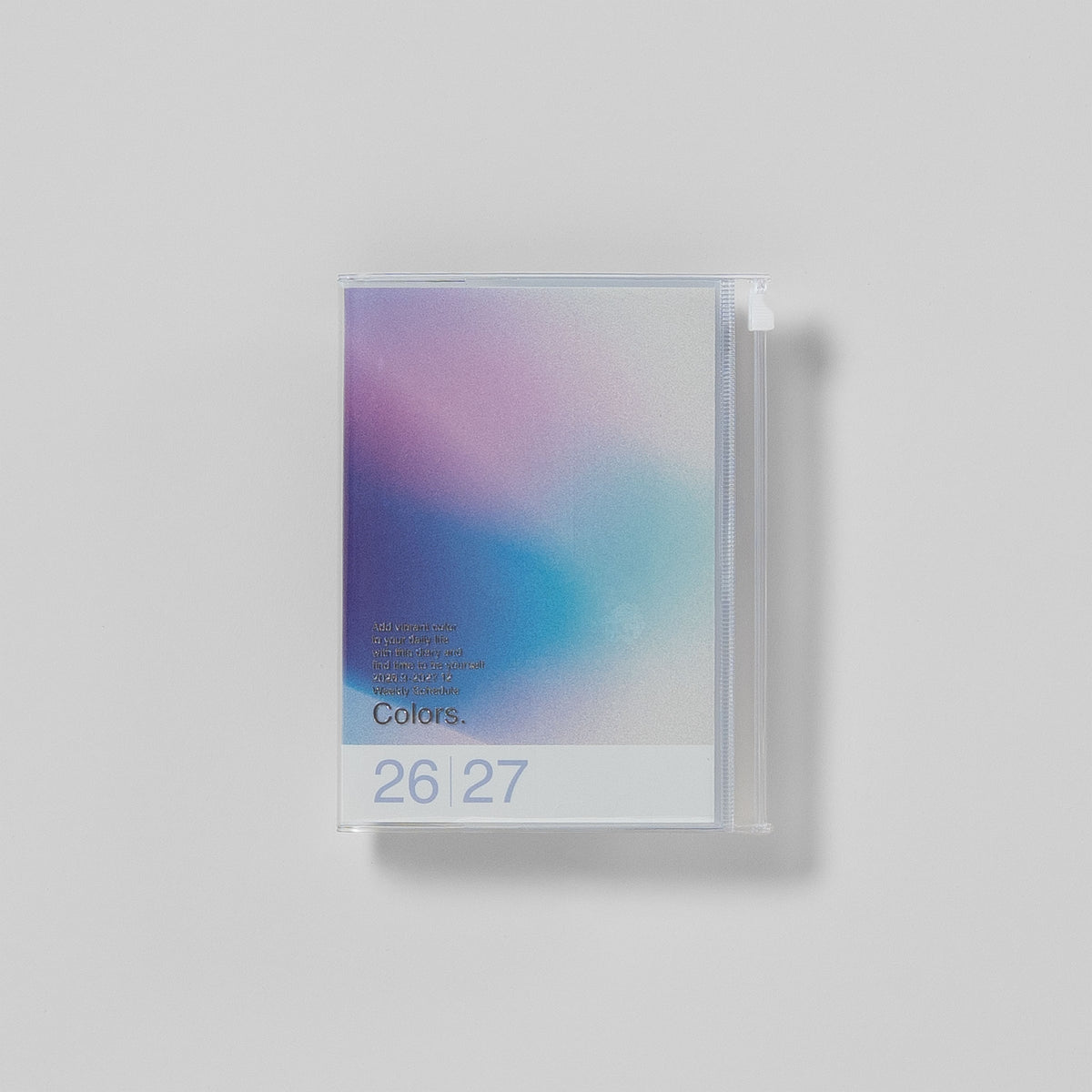Mark's Taschenkalender A6 2026/27 Verlauf „Colors.", Farbe Blau #Farbe_Blue
