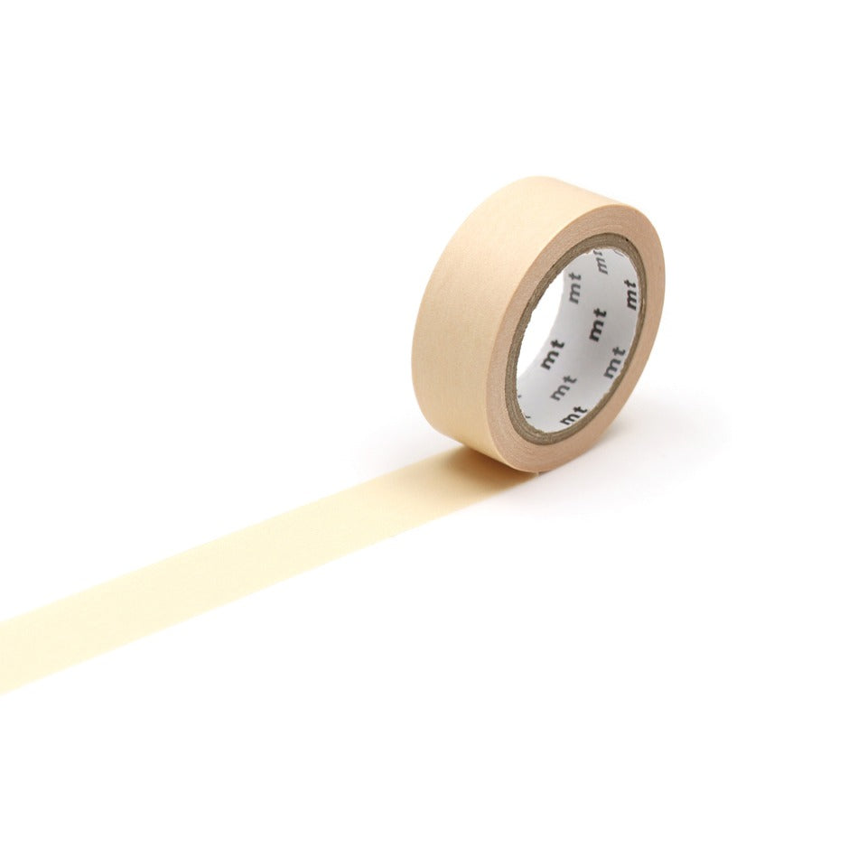 mt Masking Tape einfarbig in Pastel Marigold, Aufsicht #Farbe_Pastel Marigold