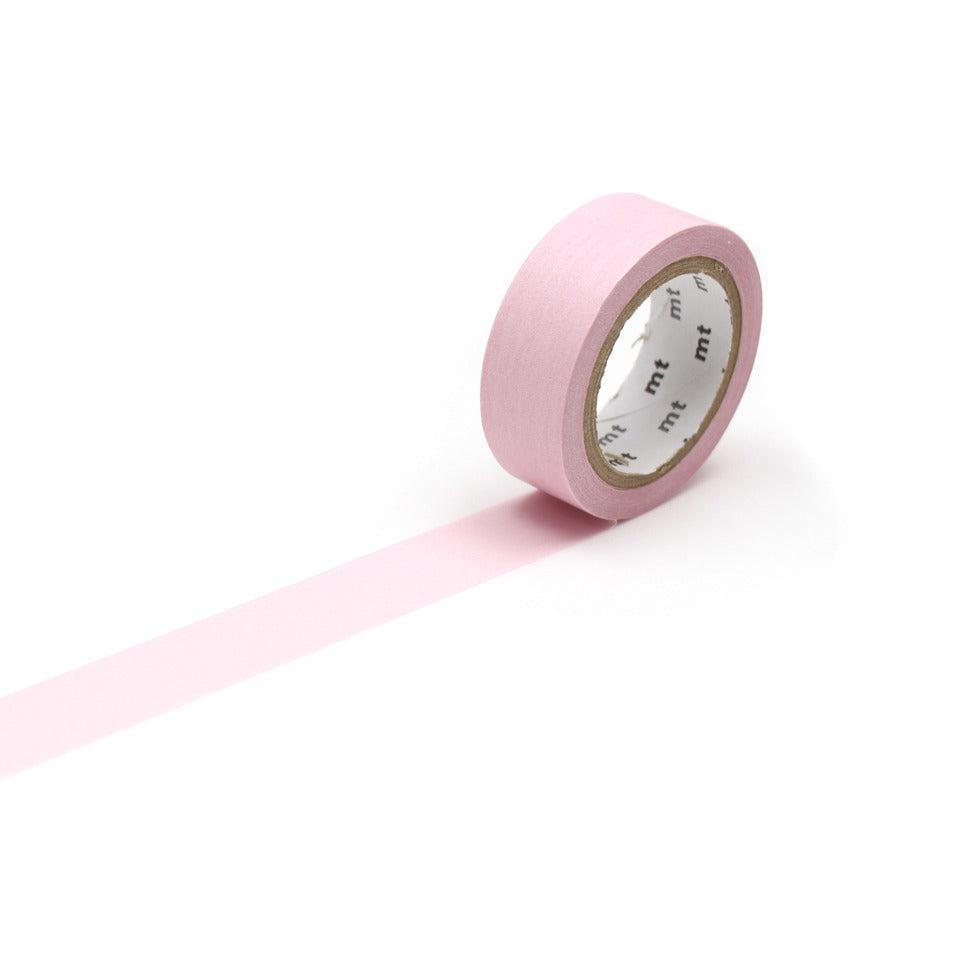 mt Masking Tape einfarbig in Pastel Rose, Aufsicht #Farbe_Pastel Rose