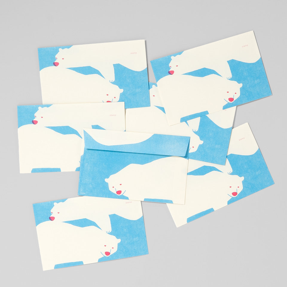Midori Briefumschläge Eisbären – Briefpapier & Umschläge
