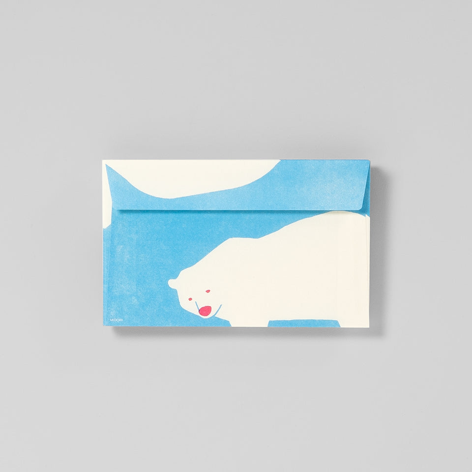 Midori Briefumschläge Eisbären – Briefpapier & Umschläge