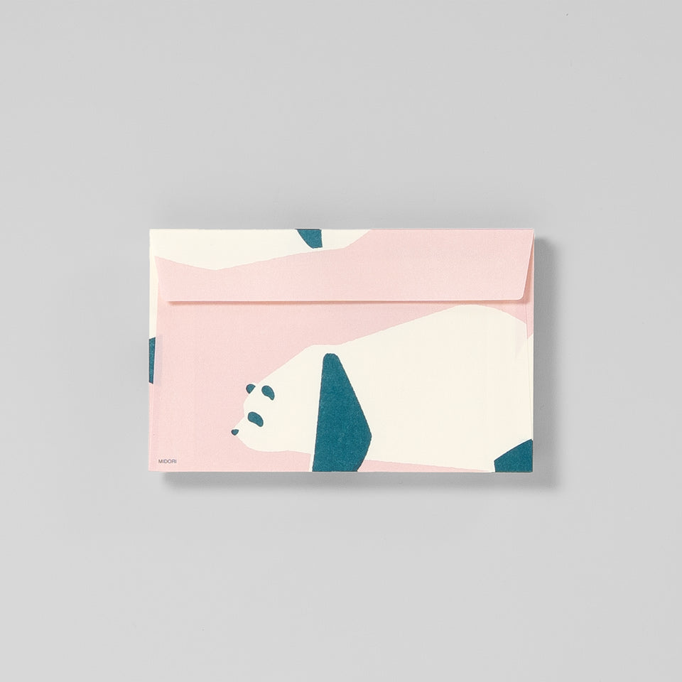 Midori Briefumschläge Panda – Briefpapier & Umschläge