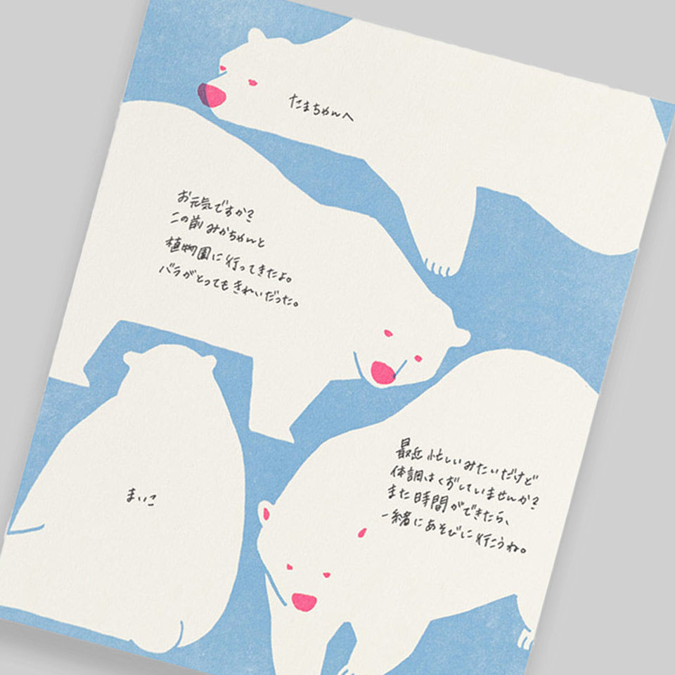 Midori Briefpapier Eisbären – Briefpapier & Umschläge